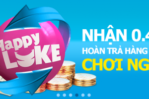 Tiền thưởng hoàn trả (Tiền cỏ) tại nhà cái Happyluke