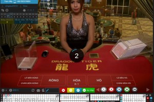 Long tranh hổ đấu trò chơi Rồng Hổ hấp dẫn tại Casino HappyLuke