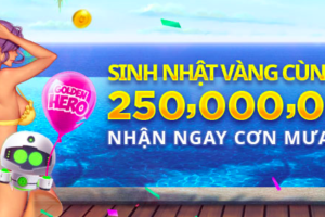 SINH NHẬT VÀNG CÙNG GOLDEN HERO